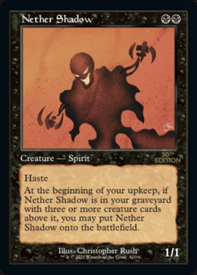 Nether Shadow (Retro) [30th Anniversary Edition] | I Want That Stuff Brandon