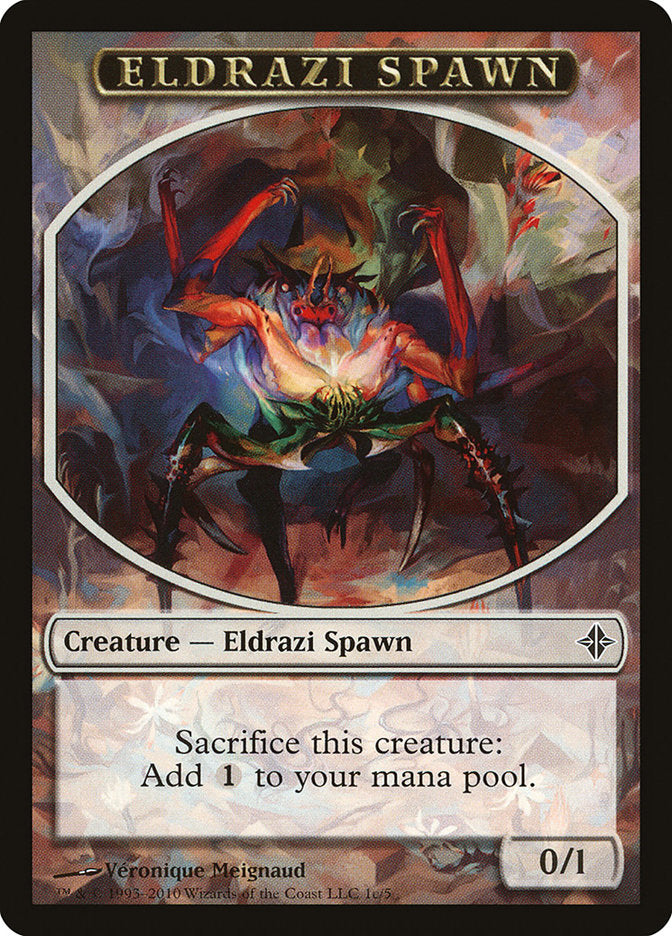 Eldrazi Spawn Token (1c/5) [Rise of the Eldrazi Tokens] | I Want That Stuff Brandon