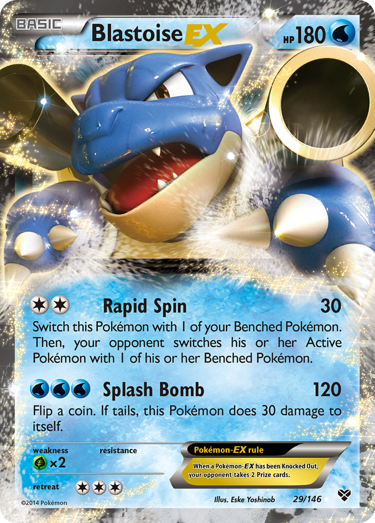 Blastoise EX (29/146) [XY: Base Set] | I Want That Stuff Brandon