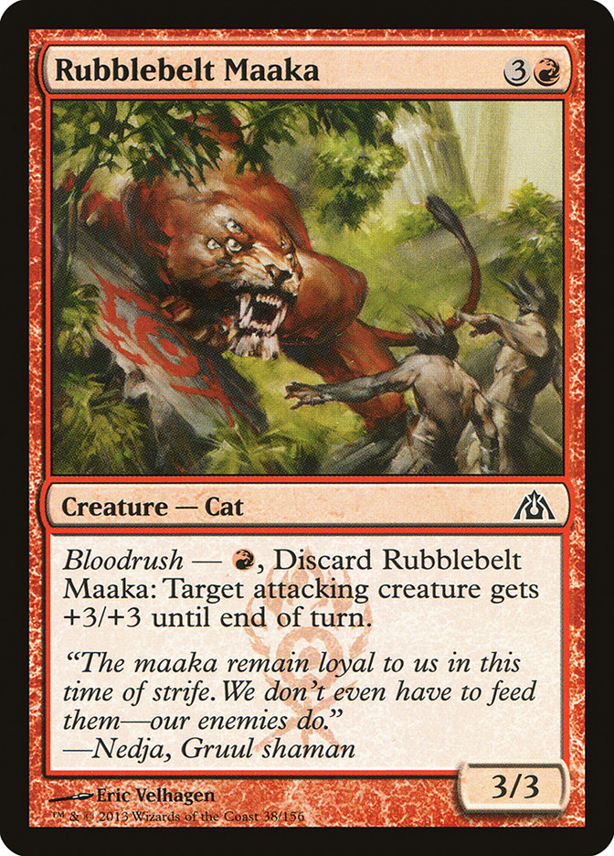 Rubblebelt Maaka [Dragon's Maze] | I Want That Stuff Brandon