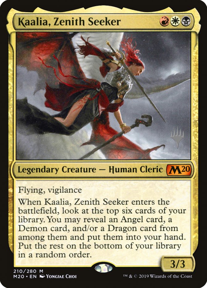 Kaalia, Zenith Seeker (Promo Pack) [Core Set 2020 Promos] | I Want That Stuff Brandon