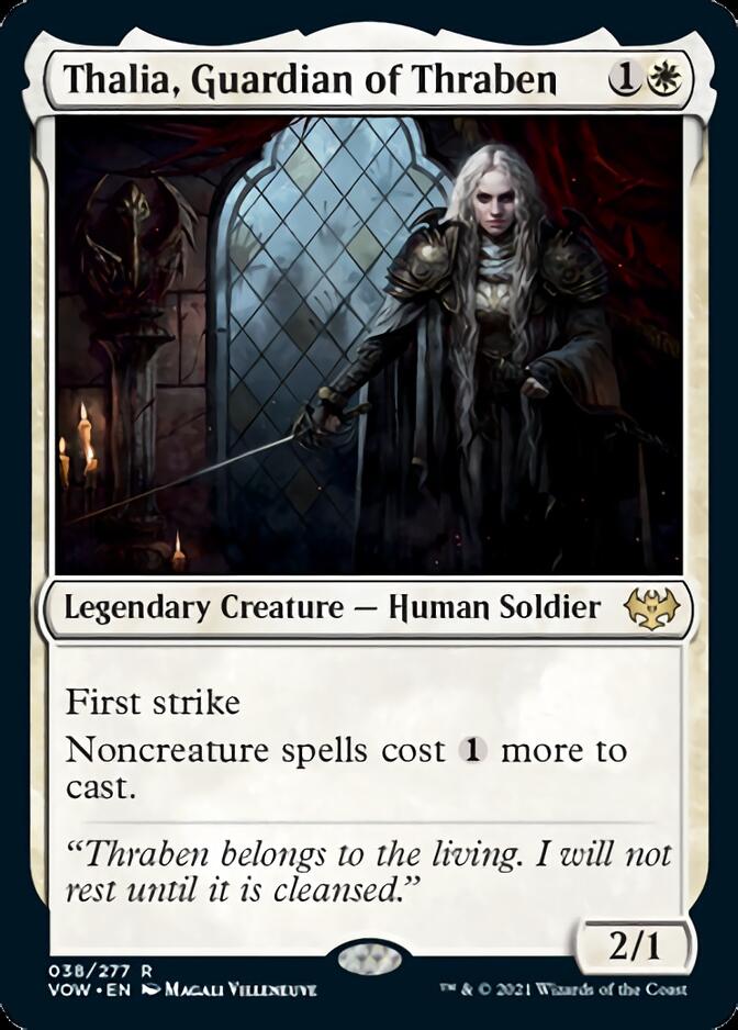 Thalia, Guardian of Thraben [Innistrad: Crimson Vow] | I Want That Stuff Brandon