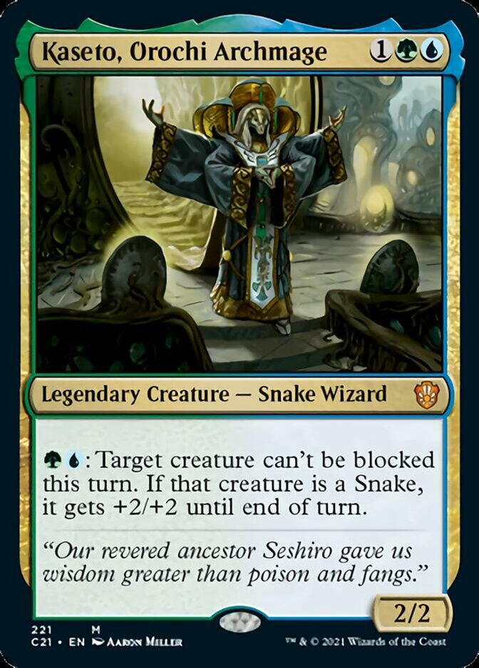 Kaseto, Orochi Archmage [Commander 2021] | I Want That Stuff Brandon