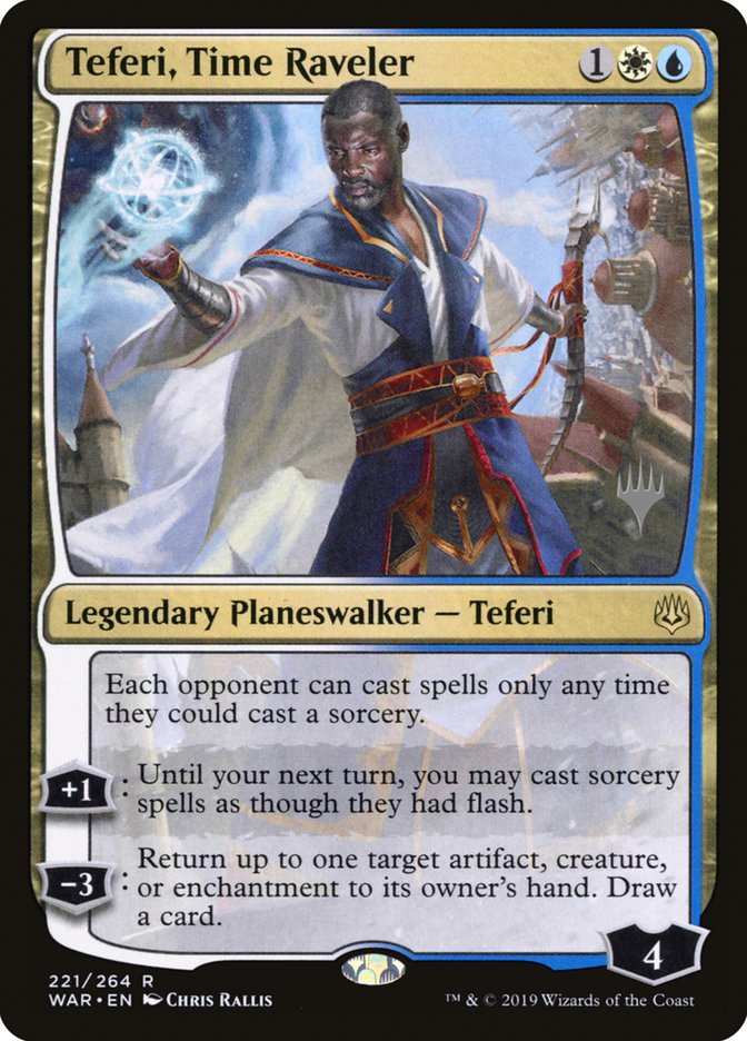 Teferi, Time Raveler (Promo Pack) [War of the Spark Promos] | I Want That Stuff Brandon