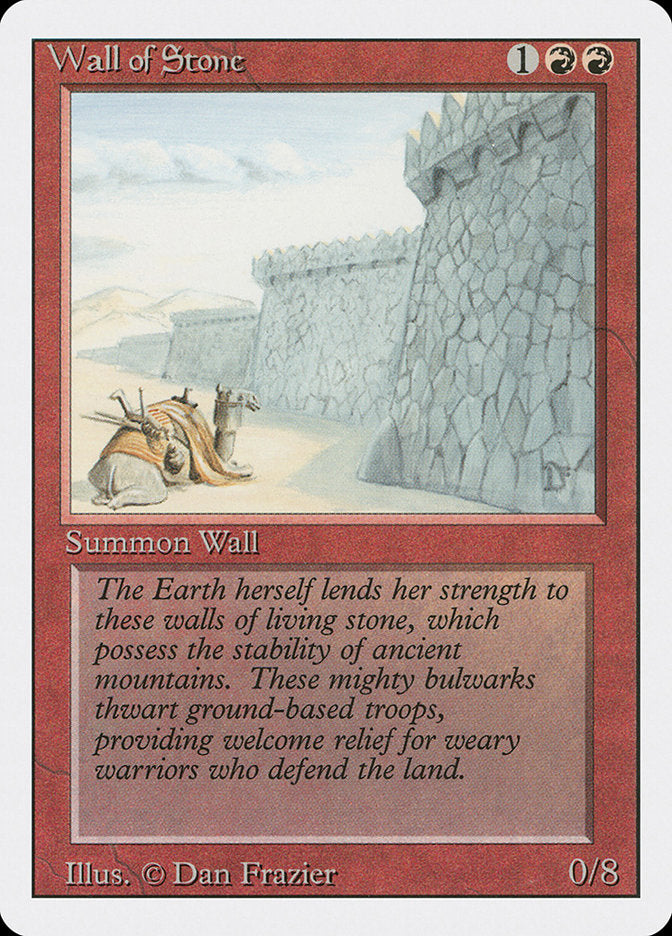 Wall of Stone [Revised Edition] | I Want That Stuff Brandon