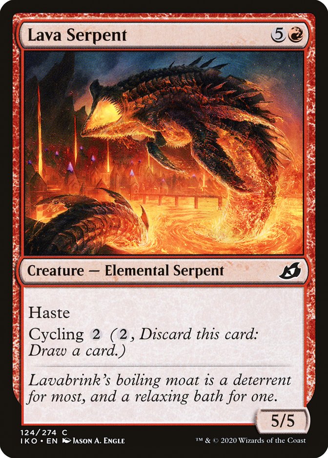 Lava Serpent [Ikoria: Lair of Behemoths] | I Want That Stuff Brandon