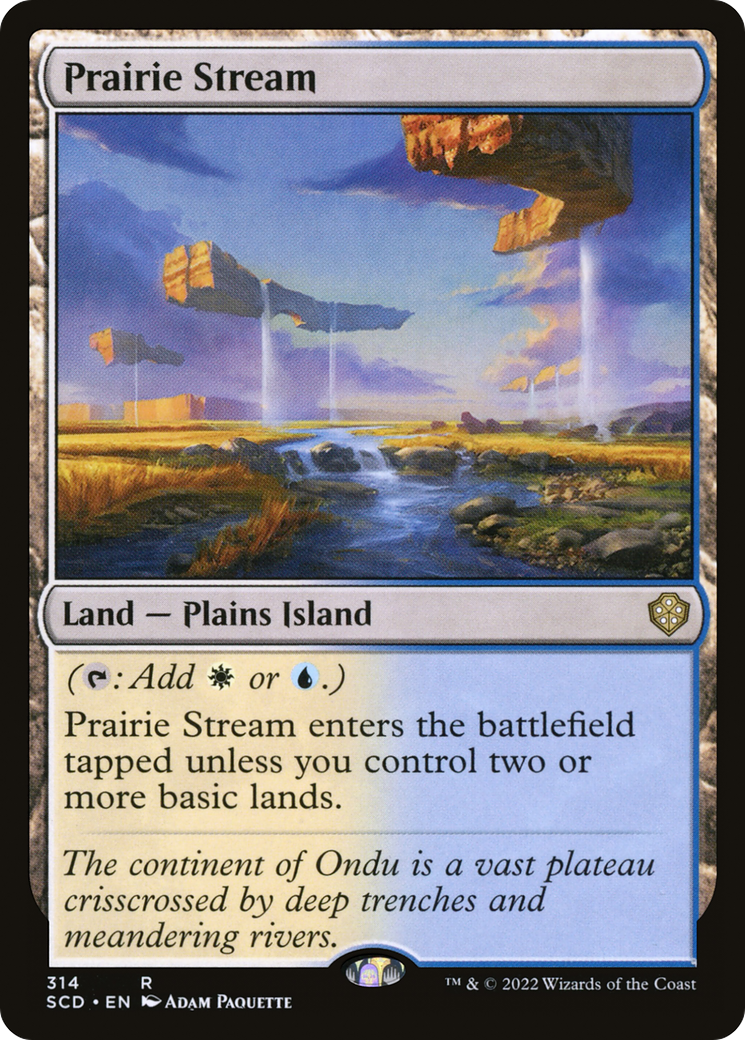 Prairie Stream [Starter Commander Decks] | I Want That Stuff Brandon