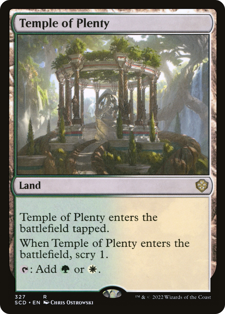 Temple of Plenty [Starter Commander Decks] | I Want That Stuff Brandon