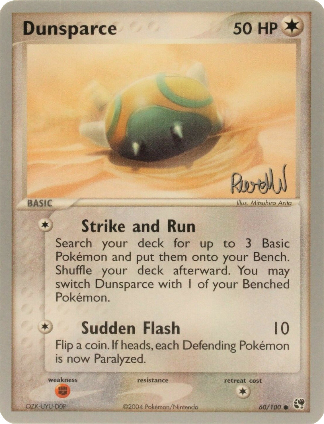 Dunsparce (60/100) (Rocky Beach - Reed Weichler) [World Championships 2004] | I Want That Stuff Brandon