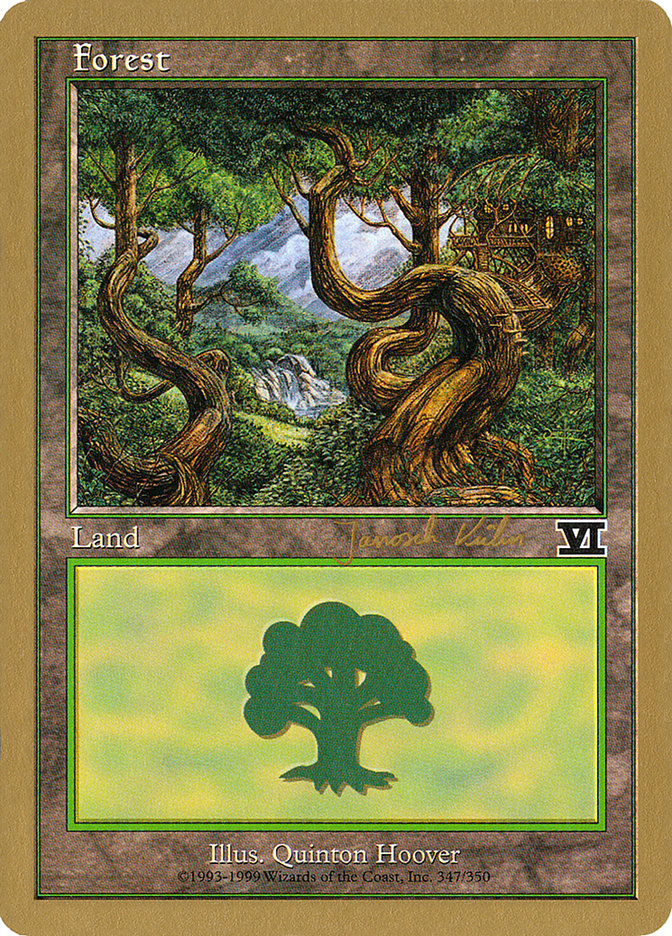 Forest (jk347) (Janosch Kuhn) [World Championship Decks 2000] | I Want That Stuff Brandon