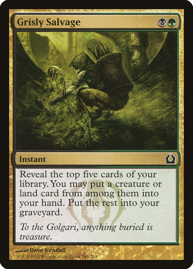 Grisly Salvage [Return to Ravnica] | I Want That Stuff Brandon