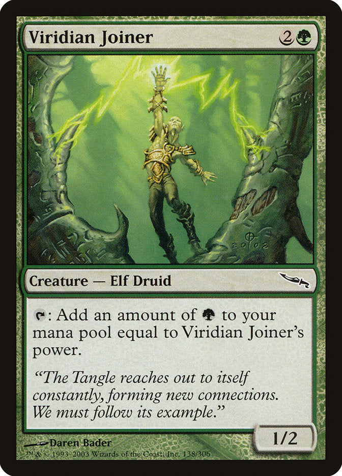 Viridian Joiner [Mirrodin] | I Want That Stuff Brandon