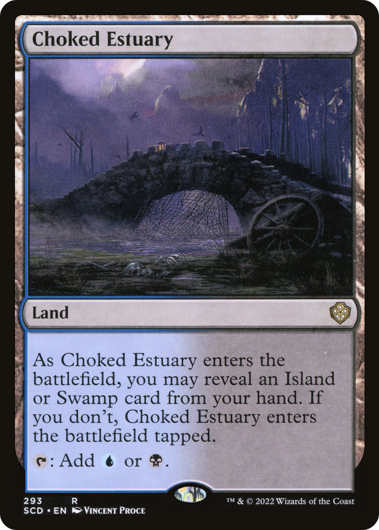 Choked Estuary [Starter Commander Decks] | I Want That Stuff Brandon