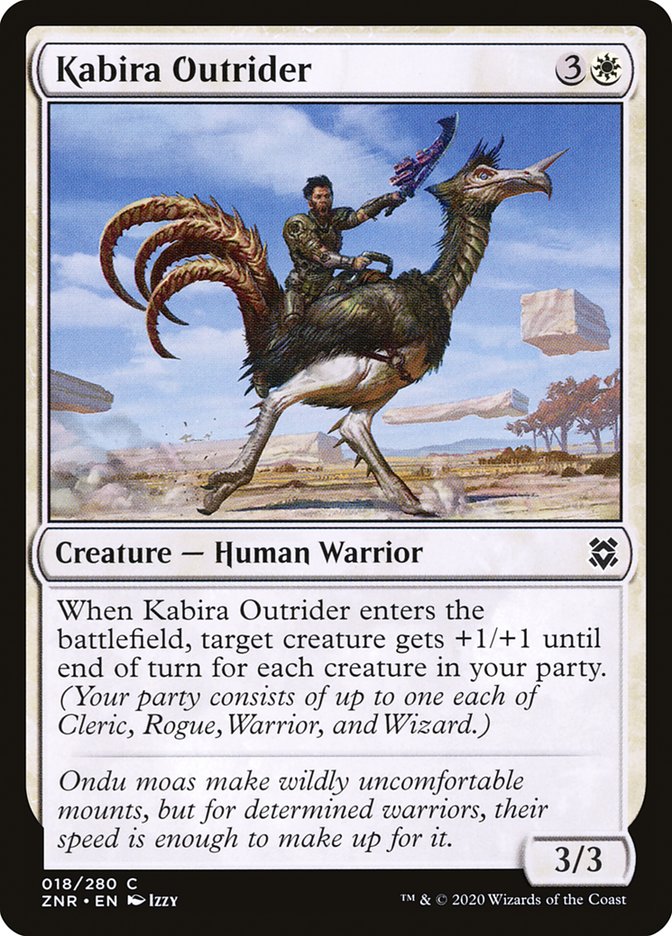 Kabira Outrider [Zendikar Rising] | I Want That Stuff Brandon