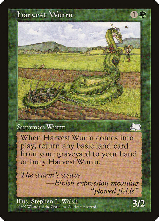 Harvest Wurm [Weatherlight] | I Want That Stuff Brandon