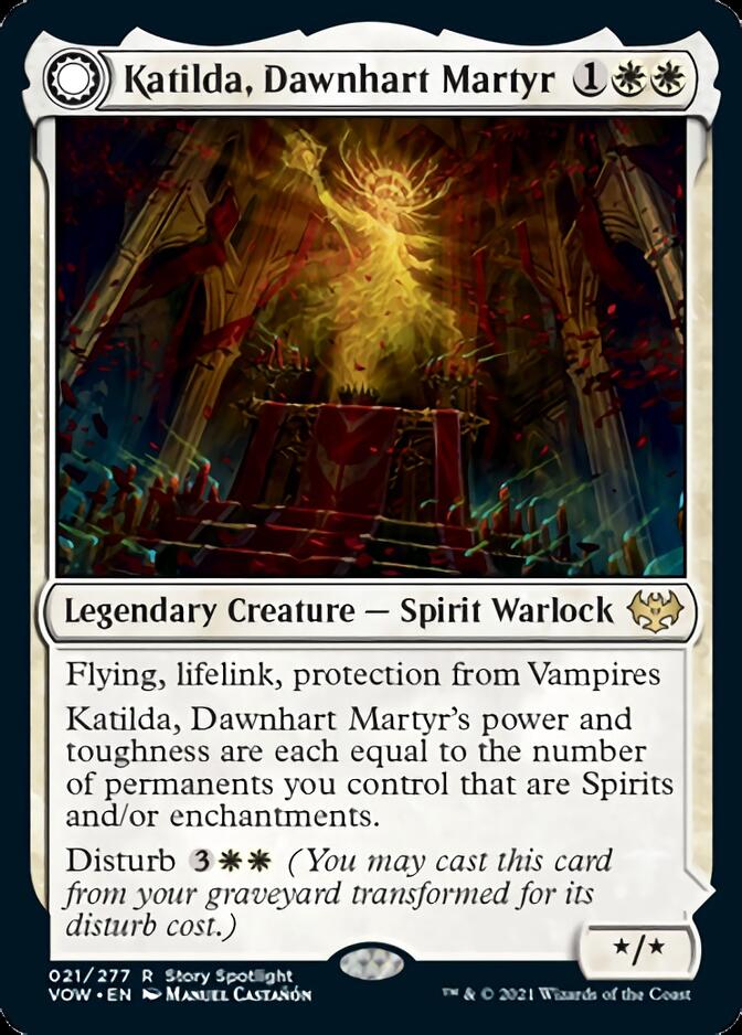 Katilda, Dawnhart Martyr // Katilda's Rising Dawn [Innistrad: Crimson Vow] | I Want That Stuff Brandon