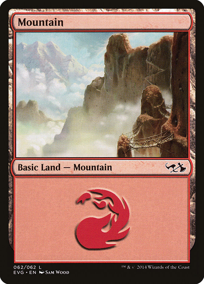 Mountain (62) (Elves vs. Goblins) [Duel Decks Anthology] | I Want That Stuff Brandon