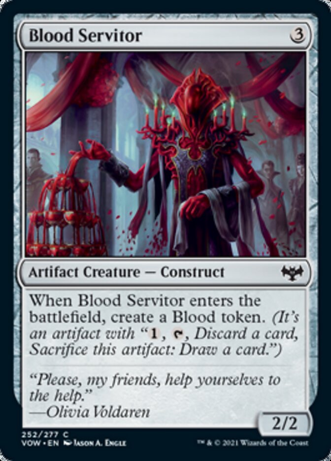 Blood Servitor [Innistrad: Crimson Vow] | I Want That Stuff Brandon