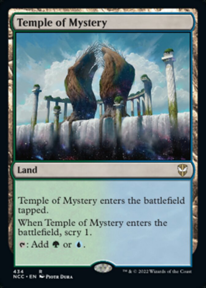 Temple of Mystery [Streets of New Capenna Commander] | I Want That Stuff Brandon