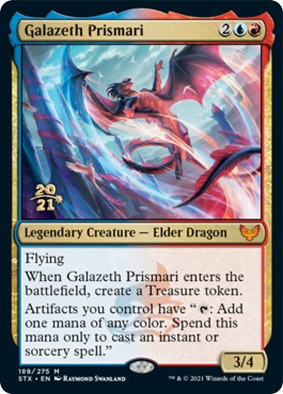 Galazeth Prismari [Strixhaven: School of Mages Prerelease Promos] | I Want That Stuff Brandon