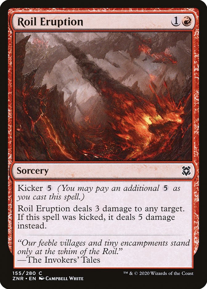 Roil Eruption [Zendikar Rising] | I Want That Stuff Brandon