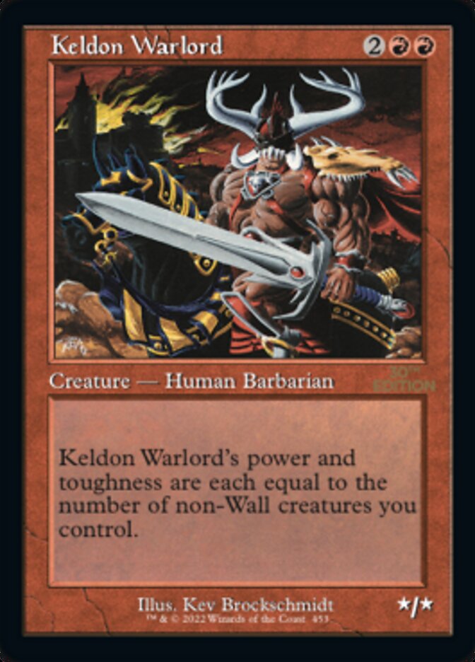 Keldon Warlord (Retro) [30th Anniversary Edition] | I Want That Stuff Brandon