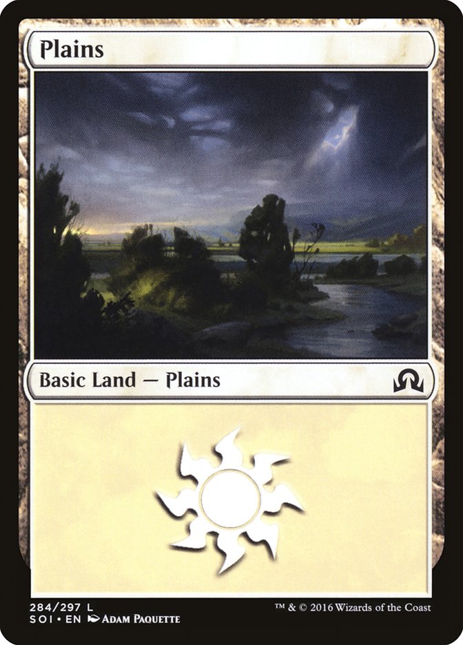 Plains (284) [Shadows over Innistrad] | I Want That Stuff Brandon