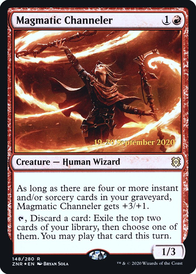 Magmatic Channeler [Zendikar Rising Prerelease Promos] | I Want That Stuff Brandon