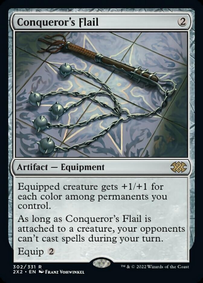 Conqueror's Flail [Double Masters 2022] | I Want That Stuff Brandon