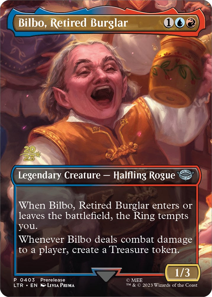 Bilbo, Retired Burglar [The Lord of the Rings: Tales of Middle-Earth Prerelease Promos] | I Want That Stuff Brandon