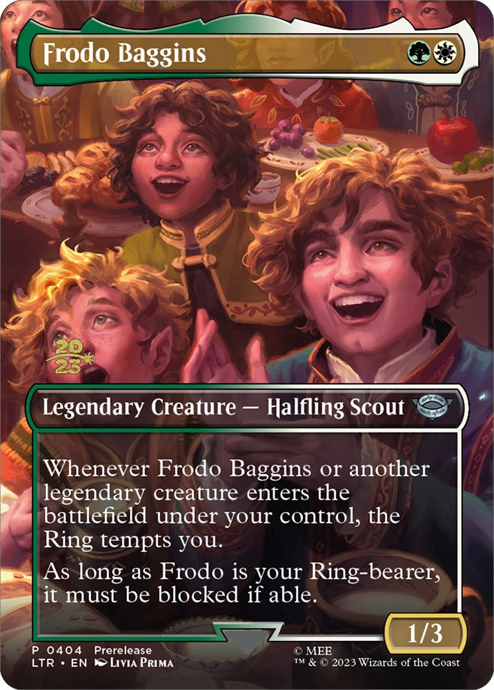 Frodo Baggins [The Lord of the Rings: Tales of Middle-Earth Prerelease Promos] | I Want That Stuff Brandon