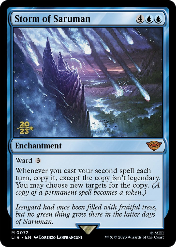 Storm of Saruman [The Lord of the Rings: Tales of Middle-Earth Prerelease Promos] | I Want That Stuff Brandon