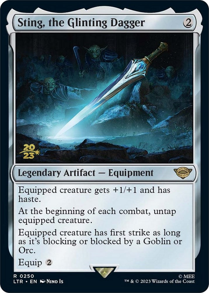 Sting, the Glinting Dagger [The Lord of the Rings: Tales of Middle-Earth Prerelease Promos] | I Want That Stuff Brandon