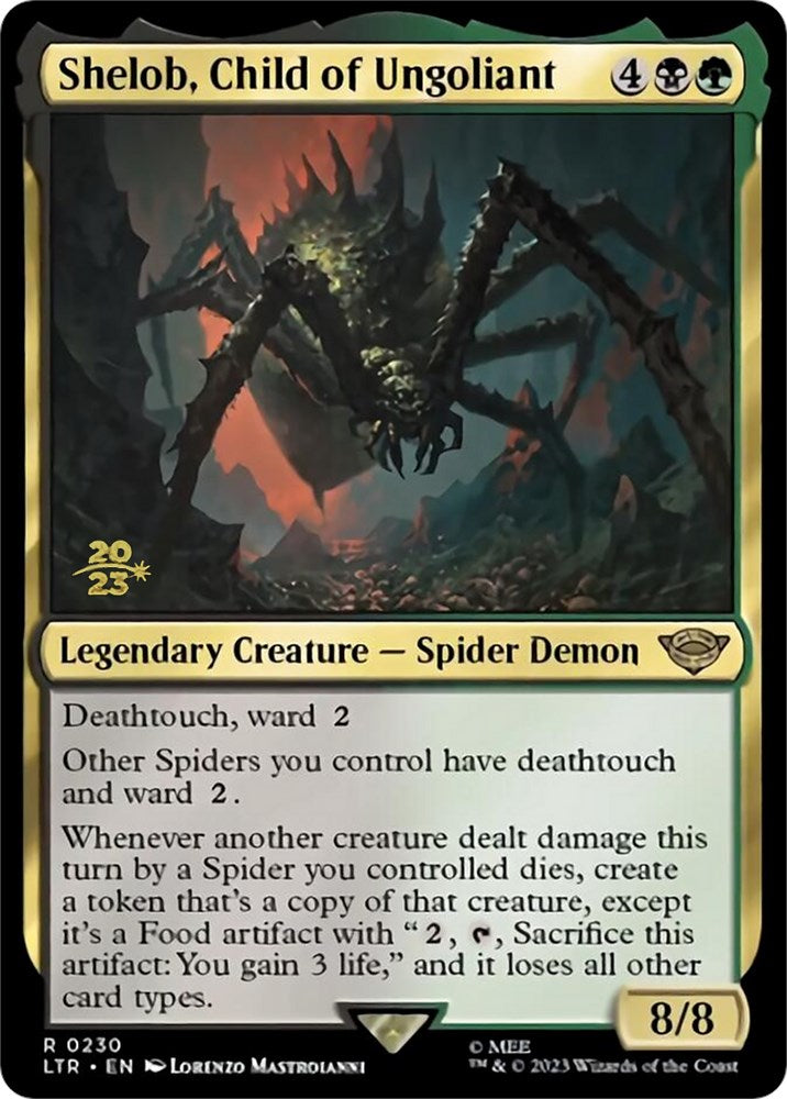 Shelob, Child of Ungoliant [The Lord of the Rings: Tales of Middle-Earth Prerelease Promos] | I Want That Stuff Brandon