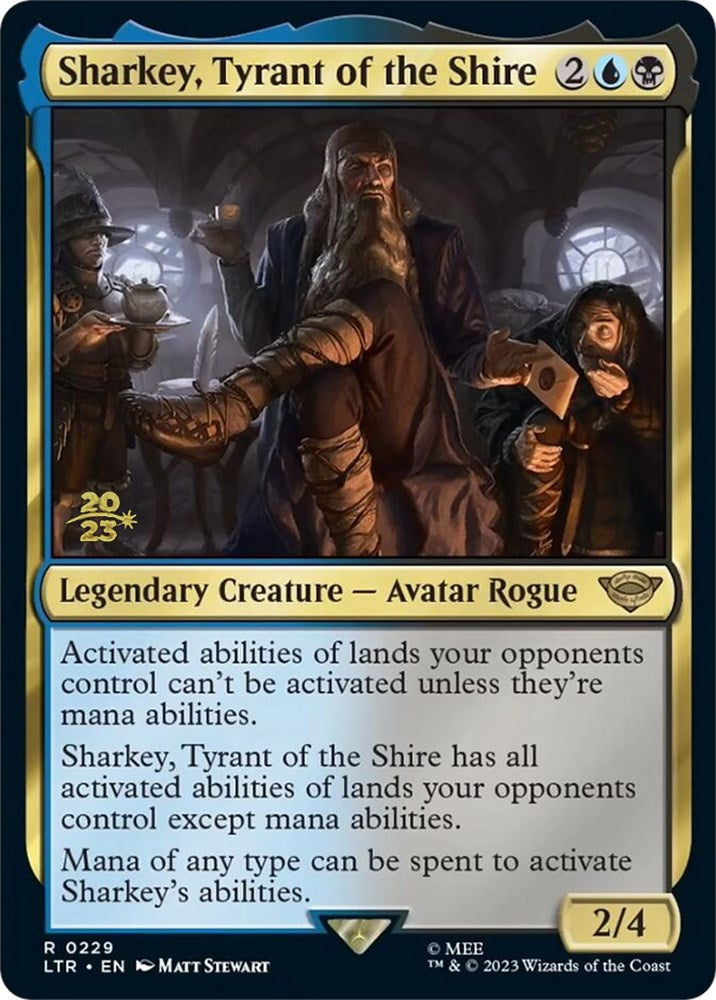 Sharkey, Tyrant of the Shire [The Lord of the Rings: Tales of Middle-Earth Prerelease Promos] | I Want That Stuff Brandon