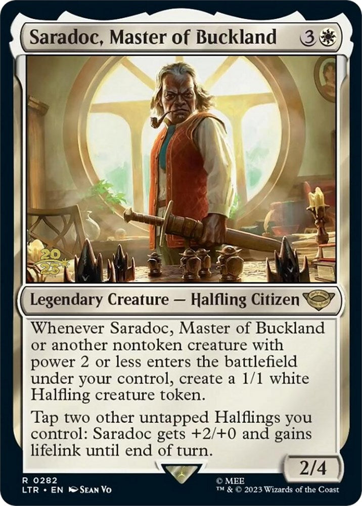 Saradoc, Master of Buckland [The Lord of the Rings: Tales of Middle-Earth Prerelease Promos] | I Want That Stuff Brandon