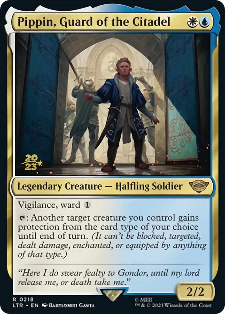 Pippin, Guard of the Citadel [The Lord of the Rings: Tales of Middle-Earth Prerelease Promos] | I Want That Stuff Brandon