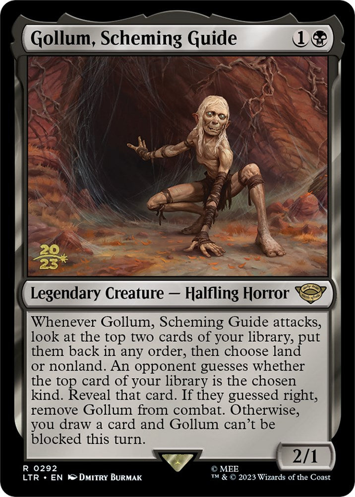 Gollum, Scheming Guide [The Lord of the Rings: Tales of Middle-Earth Prerelease Promos] | I Want That Stuff Brandon