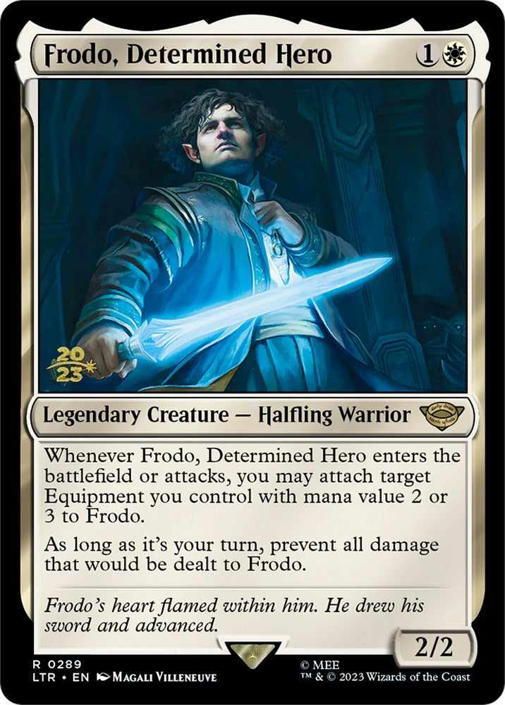 Frodo, Determined Hero [The Lord of the Rings: Tales of Middle-Earth Prerelease Promos] | I Want That Stuff Brandon