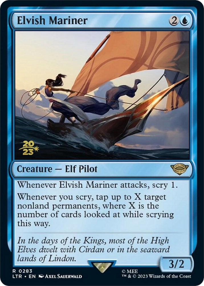 Elvish Mariner [The Lord of the Rings: Tales of Middle-Earth Prerelease Promos] | I Want That Stuff Brandon