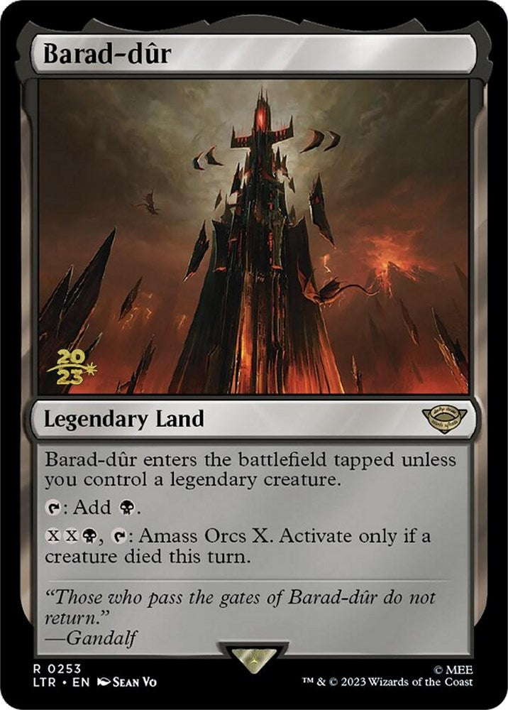 Barad-dur [The Lord of the Rings: Tales of Middle-Earth Prerelease Promos] | I Want That Stuff Brandon