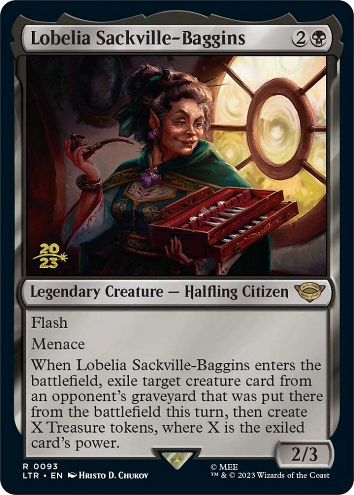 Lobelia Sackville-Baggins [The Lord of the Rings: Tales of Middle-Earth Prerelease Promos] | I Want That Stuff Brandon