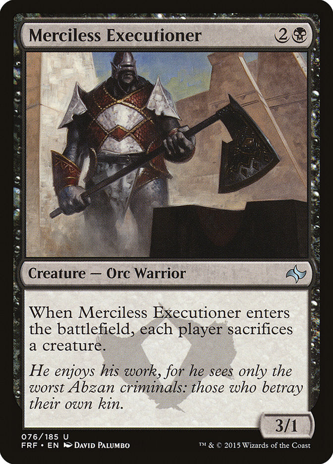 Merciless Executioner [Fate Reforged] | I Want That Stuff Brandon