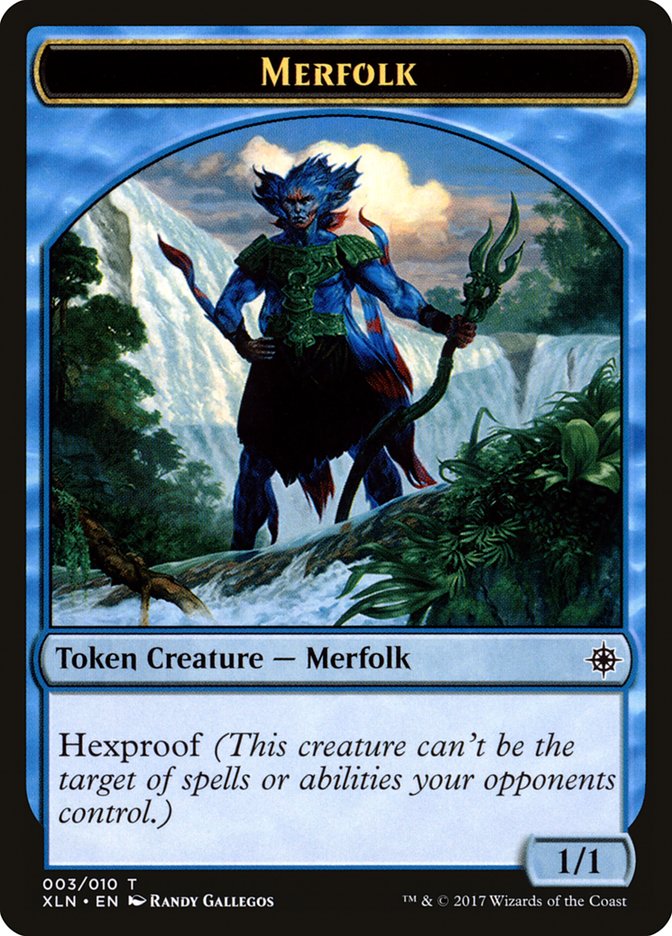 Merfolk Token [Ixalan Tokens] | I Want That Stuff Brandon