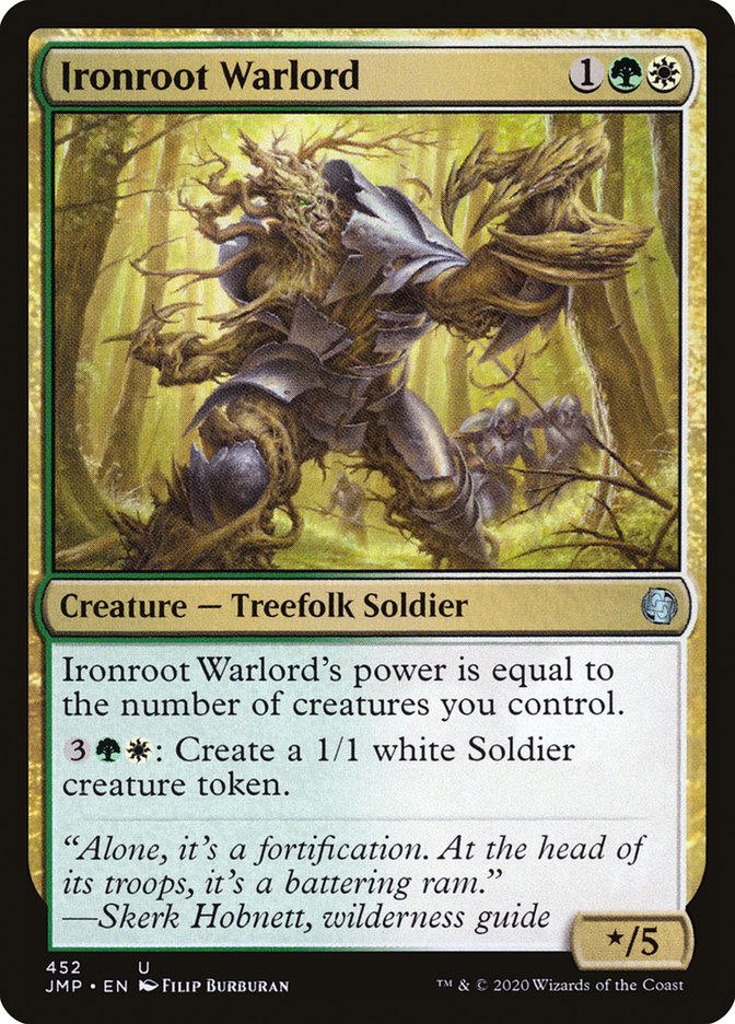 Ironroot Warlord [Jumpstart] | I Want That Stuff Brandon