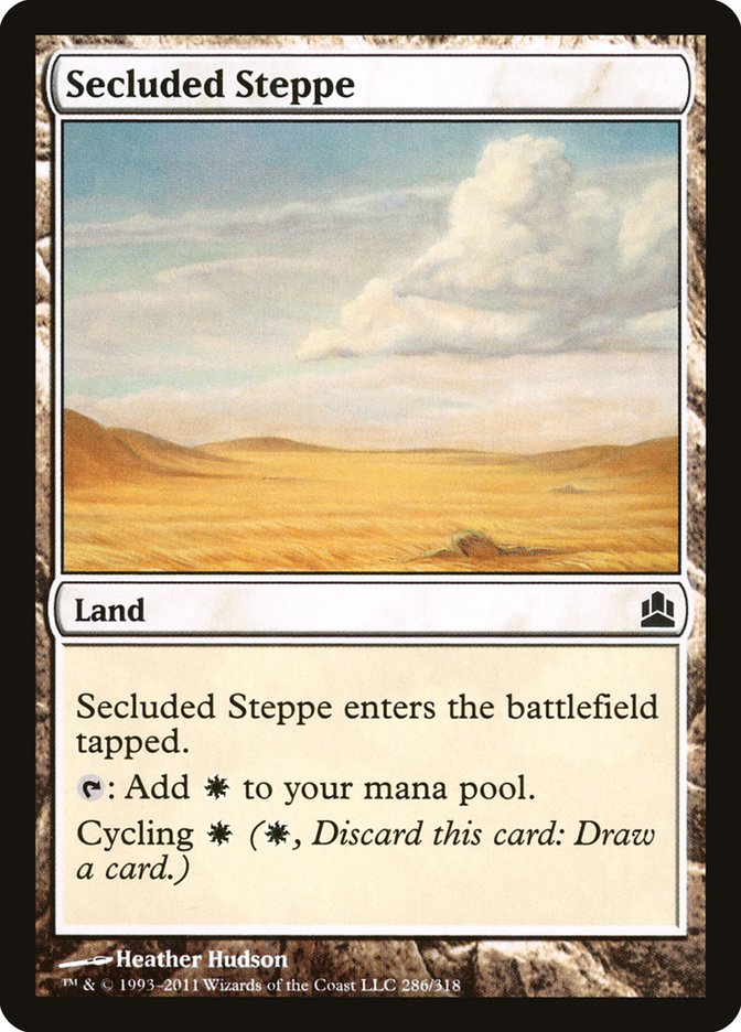 Secluded Steppe [Commander 2011] | I Want That Stuff Brandon