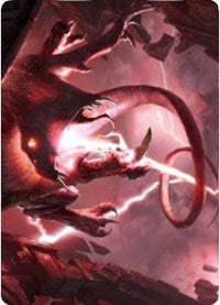 Thundering Rebuke Art Card [Zendikar Rising Art Series] | I Want That Stuff Brandon