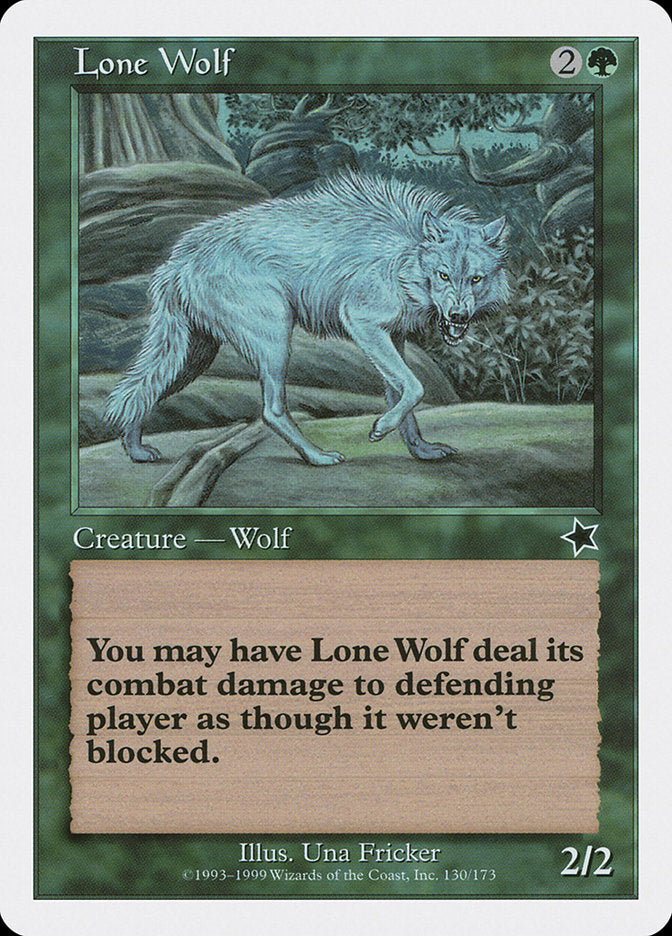 Lone Wolf [Starter 1999] | I Want That Stuff Brandon