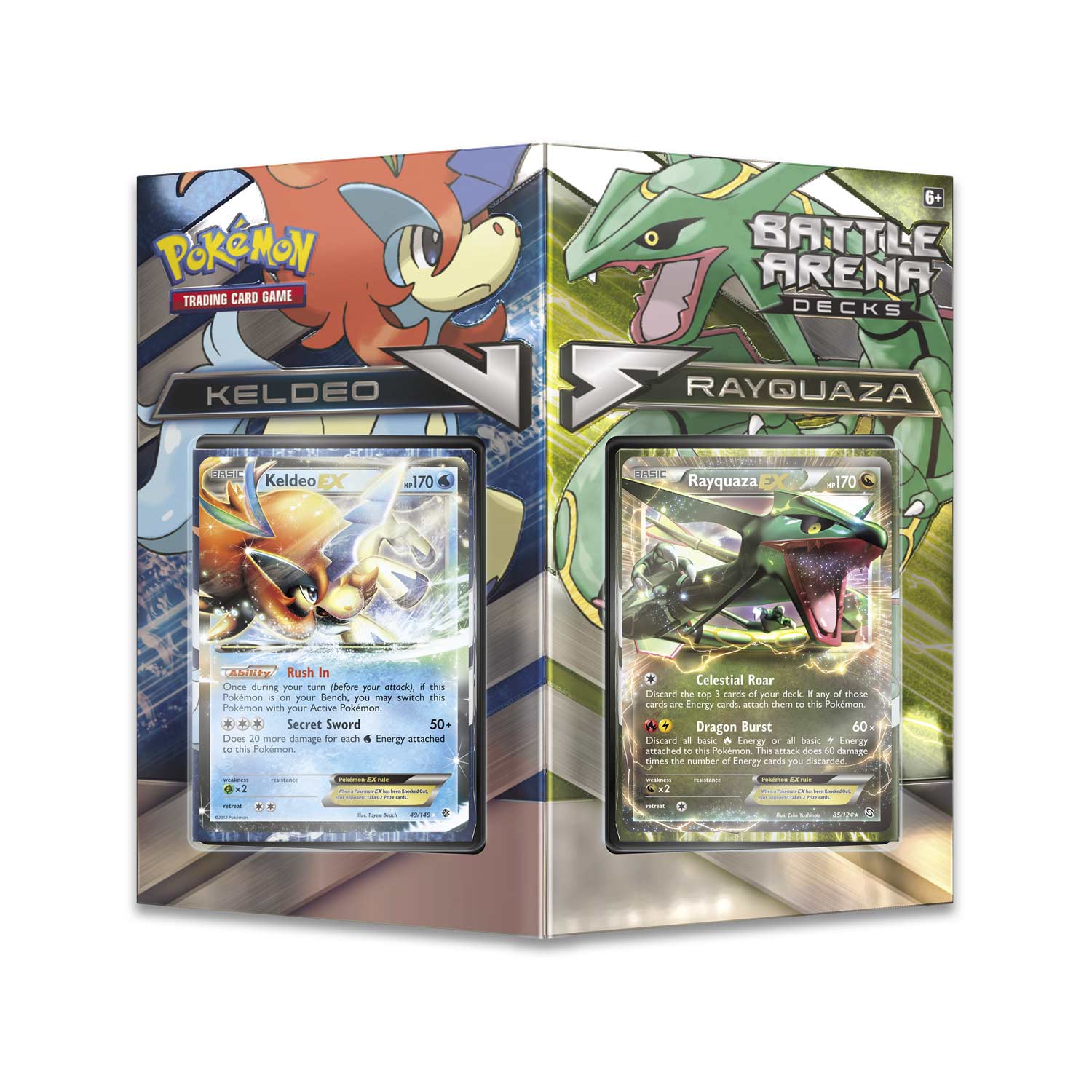 XY: Steam Siege - Battle Arena Decks (Rayquaza vs. Keldeo) | I Want That Stuff Brandon