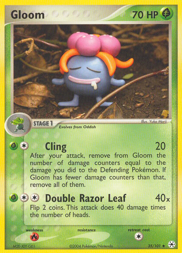 Gloom (35/101) [EX: Hidden Legends] | I Want That Stuff Brandon